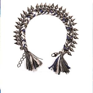 Shashi black gold friendship bracelet